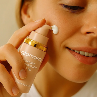 Base de Maquillaje 4 en 1 SPF50 Glamora™  | SE ADAPTA A CUALQUIER TONO DE PIEL