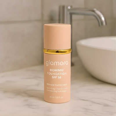 Base de Maquillaje 4 en 1 SPF50 Glamora™  | SE ADAPTA A CUALQUIER TONO DE PIEL